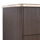 West Kensington Medium Espresso 2-Drawer Nightstand - Ornate Home