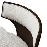 West Kensington Medium Espresso/Buff Chaise - Ornate Home