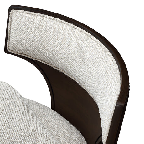 West Kensington Medium Espresso/Buff Chaise - Ornate Home