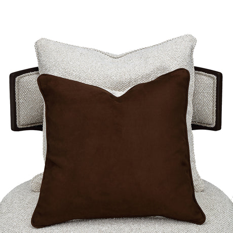 West Kensington Medium Espresso/Buff Chaise - Ornate Home