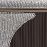 West Kensington Medium Espresso/Buff Loveseat - Ornate Home