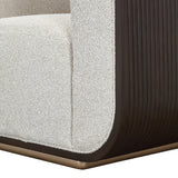 West Kensington Medium Espresso/Buff Matching Chair - Ornate Home
