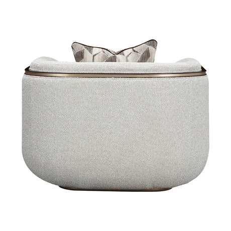 West Kensington Medium Espresso/Buff Matching Chair - Ornate Home