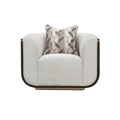 West Kensington Medium Espresso/Buff Matching Chair - Ornate Home