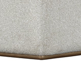 West Kensington Medium Espresso/Buff Vanity Chair - Ornate Home