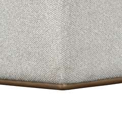 West Kensington Medium Espresso/Buff Vanity Chair - Ornate Home