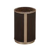 West Kensington Medium Espresso Chairside Table - Ornate Home