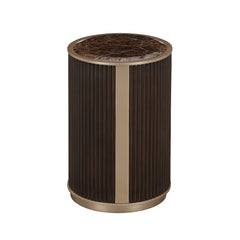 West Kensington Medium Espresso Chairside Table - Ornate Home