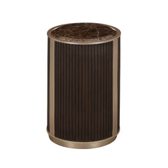 West Kensington Medium Espresso Chairside Table - Ornate Home