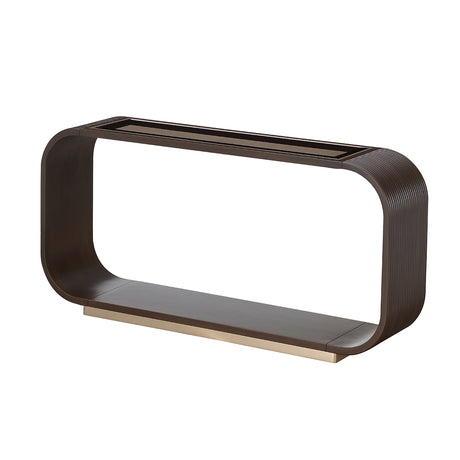 West Kensington Medium Espresso Console Table - Ornate Home