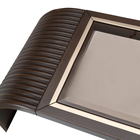 West Kensington Medium Espresso Console Table - Ornate Home