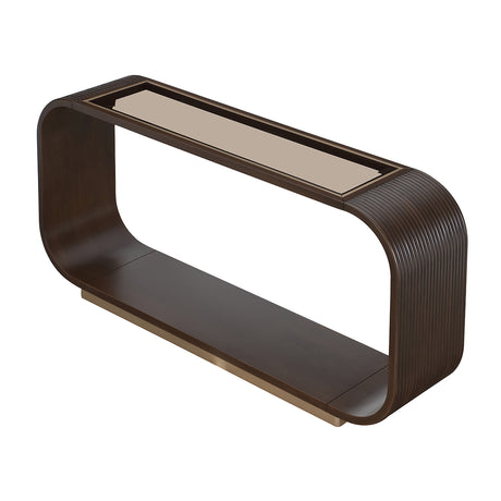 West Kensington Medium Espresso Console Table - Ornate Home