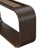 West Kensington Medium Espresso Console Table - Ornate Home