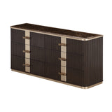 West Kensington Medium Espresso Dresser - Ornate Home