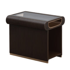 West Kensington Medium Espresso End Table - Ornate Home