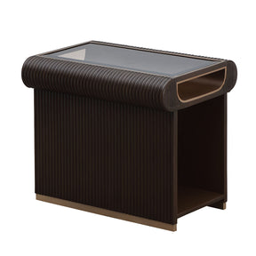 West Kensington Medium Espresso End Table - Ornate Home