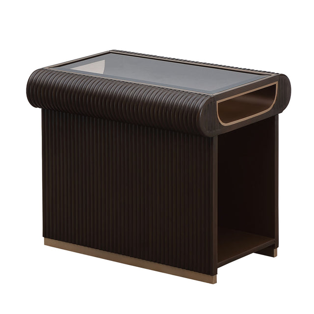 West Kensington Medium Espresso End Table - Ornate Home