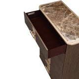 West Kensington Medium Espresso Highboy Chest - Ornate Home