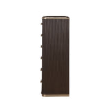 West Kensington Medium Espresso Highboy Chest - Ornate Home