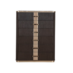 West Kensington Medium Espresso Highboy Chest - Ornate Home