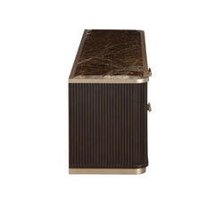 West Kensington Medium Espresso Media Cabinet - Ornate Home