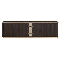 West Kensington Medium Espresso Media Cabinet - Ornate Home