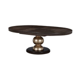 West Kensington Medium Espresso Oval Dining Table