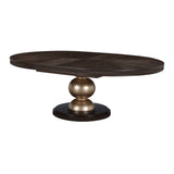 West Kensington Medium Espresso Oval Dining Table