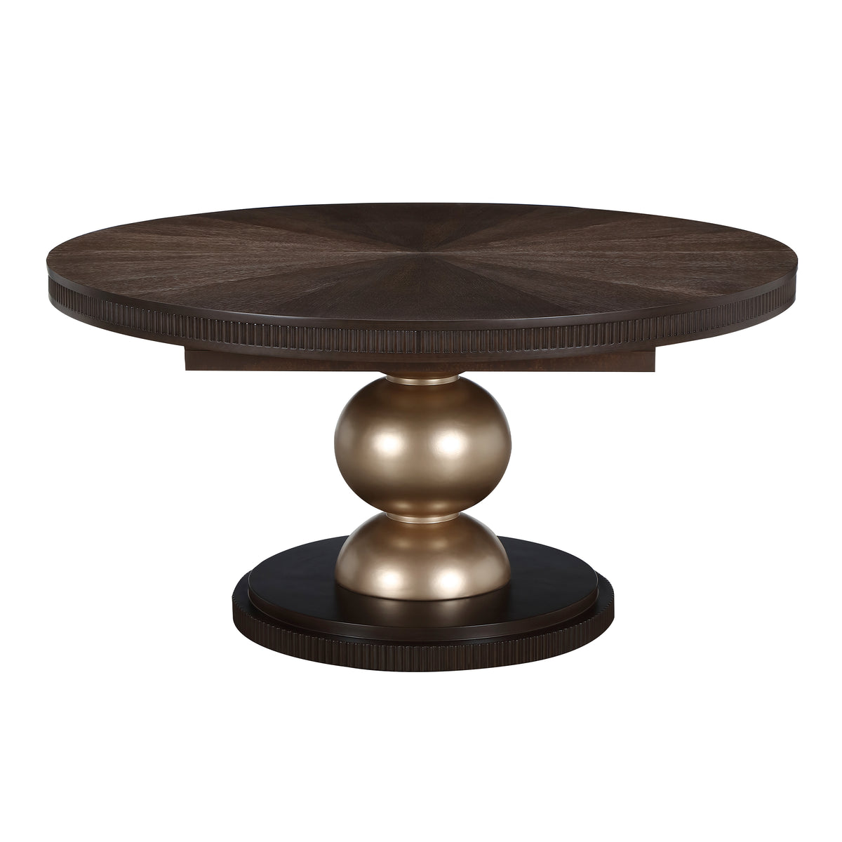 West Kensington Medium Espresso Oval Dining Table