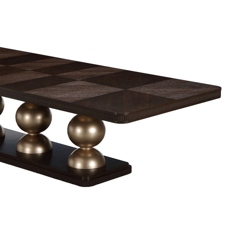 West Kensington Medium Espresso Rectangular Dining Table - Ornate Home