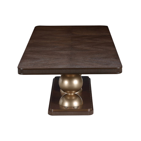 West Kensington Medium Espresso Rectangular Dining Table - Ornate Home