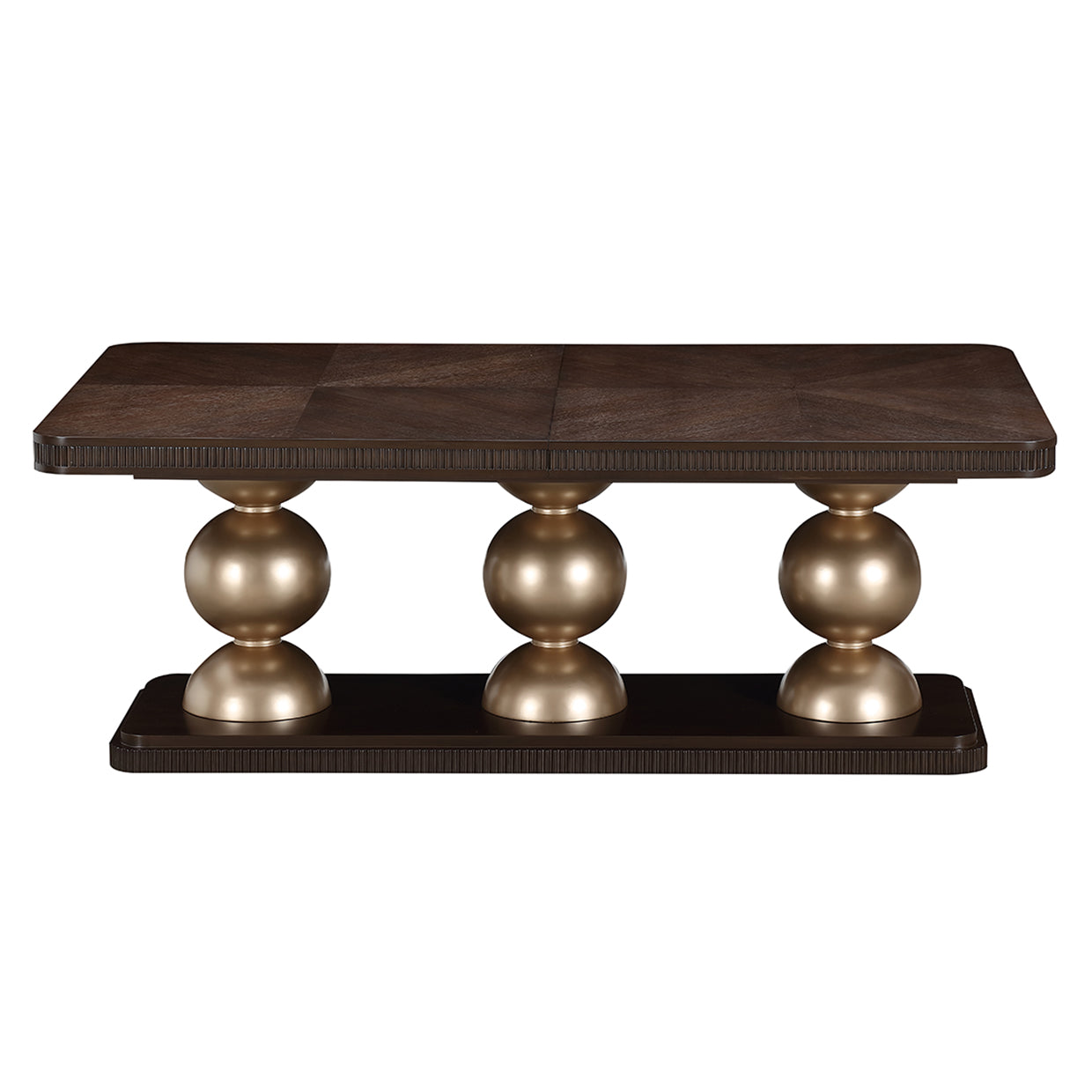 West Kensington Medium Espresso Rectangular Dining Table - Ornate Home