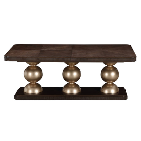 West Kensington Medium Espresso Rectangular Dining Table - Ornate Home