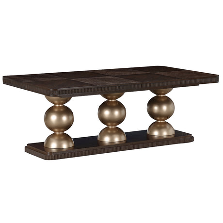 West Kensington Medium Espresso Rectangular Dining Table - Ornate Home