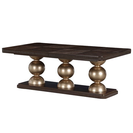 West Kensington Medium Espresso Rectangular Dining Table - Ornate Home