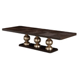 West Kensington Medium Espresso Rectangular Dining Table - Ornate Home