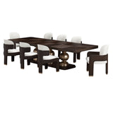 West Kensington Medium Espresso Rectangular Dining Table - Ornate Home