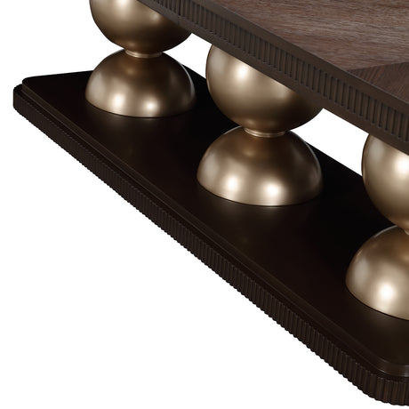 West Kensington Medium Espresso Rectangular Dining Table - Ornate Home