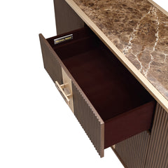 West Kensington Medium Espresso Sideboard - Ornate Home