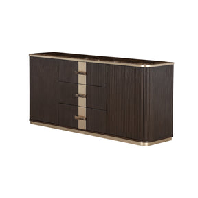 West Kensington Medium Espresso Sideboard - Ornate Home