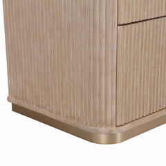 West Kensington Sea Salt Caramel 2-Drawer Nightstand - Ornate Home