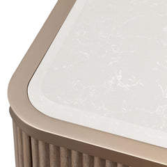 West Kensington Sea Salt Caramel 2-Drawer Nightstand - Ornate Home