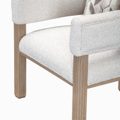 West Kensington Sea Salt Caramel/Buff Accent Chair - Ornate Home