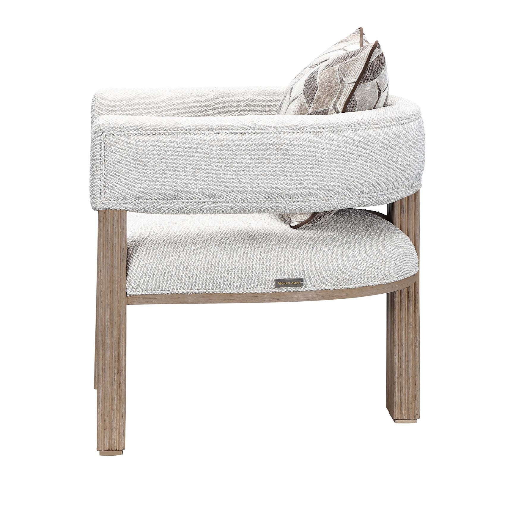 West Kensington Sea Salt Caramel/Buff Accent Chair - Ornate Home