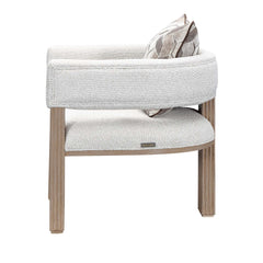 West Kensington Sea Salt Caramel/Buff Accent Chair - Ornate Home