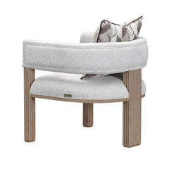 West Kensington Sea Salt Caramel/Buff Accent Chair - Ornate Home