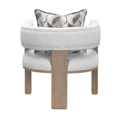 West Kensington Sea Salt Caramel/Buff Accent Chair - Ornate Home