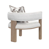 West Kensington Sea Salt Caramel/Buff Accent Chair - Ornate Home