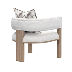 West Kensington Sea Salt Caramel/Buff Accent Chair - Ornate Home