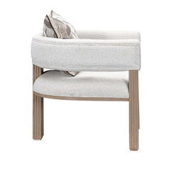 West Kensington Sea Salt Caramel/Buff Accent Chair - Ornate Home